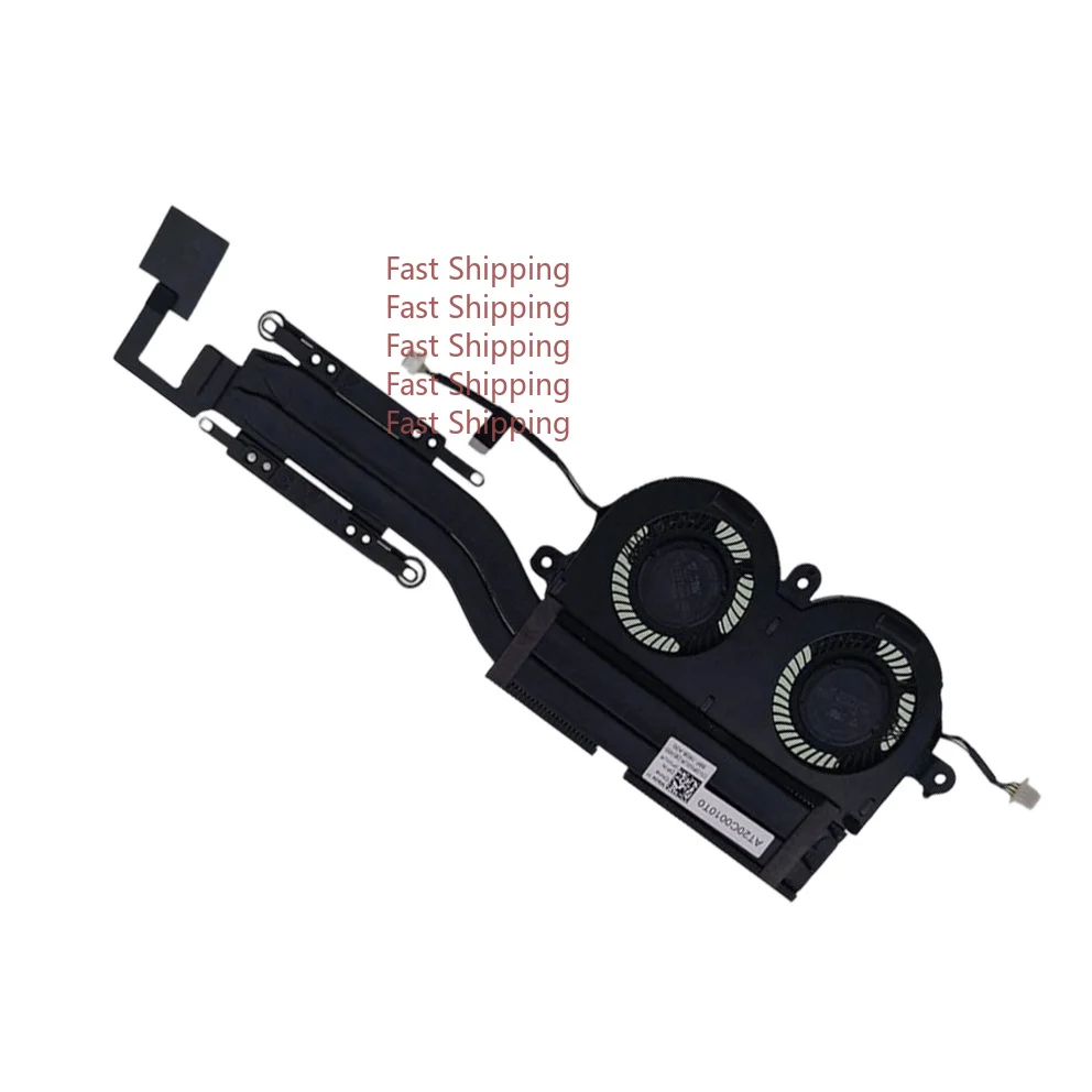 For DELL XPS 13 9370 9380 AT20C0010C0 0PNWJR 0980WH Laptop CPU Heatsink&Fan Fast Shipping