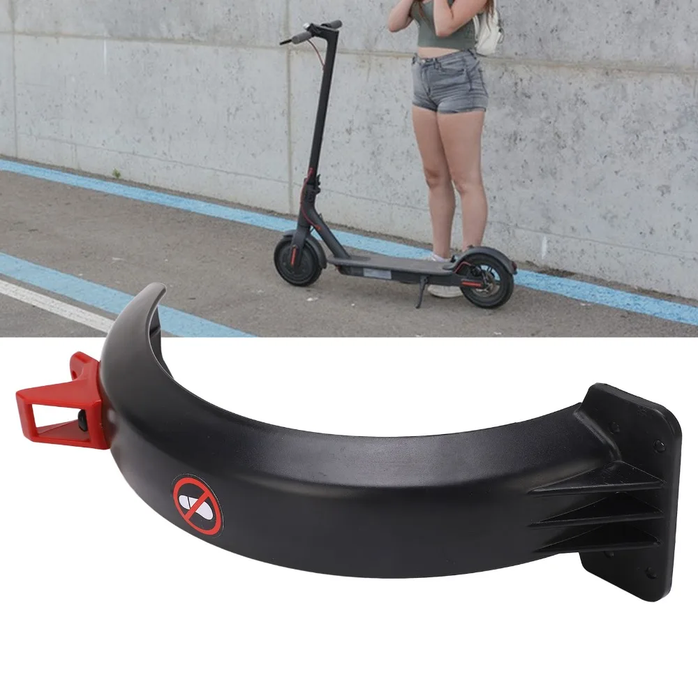 Waterproof Scooter with Hook and Reflective Strip Plastic Scooter Rear Mud Guard for GOTRAX GXL V2