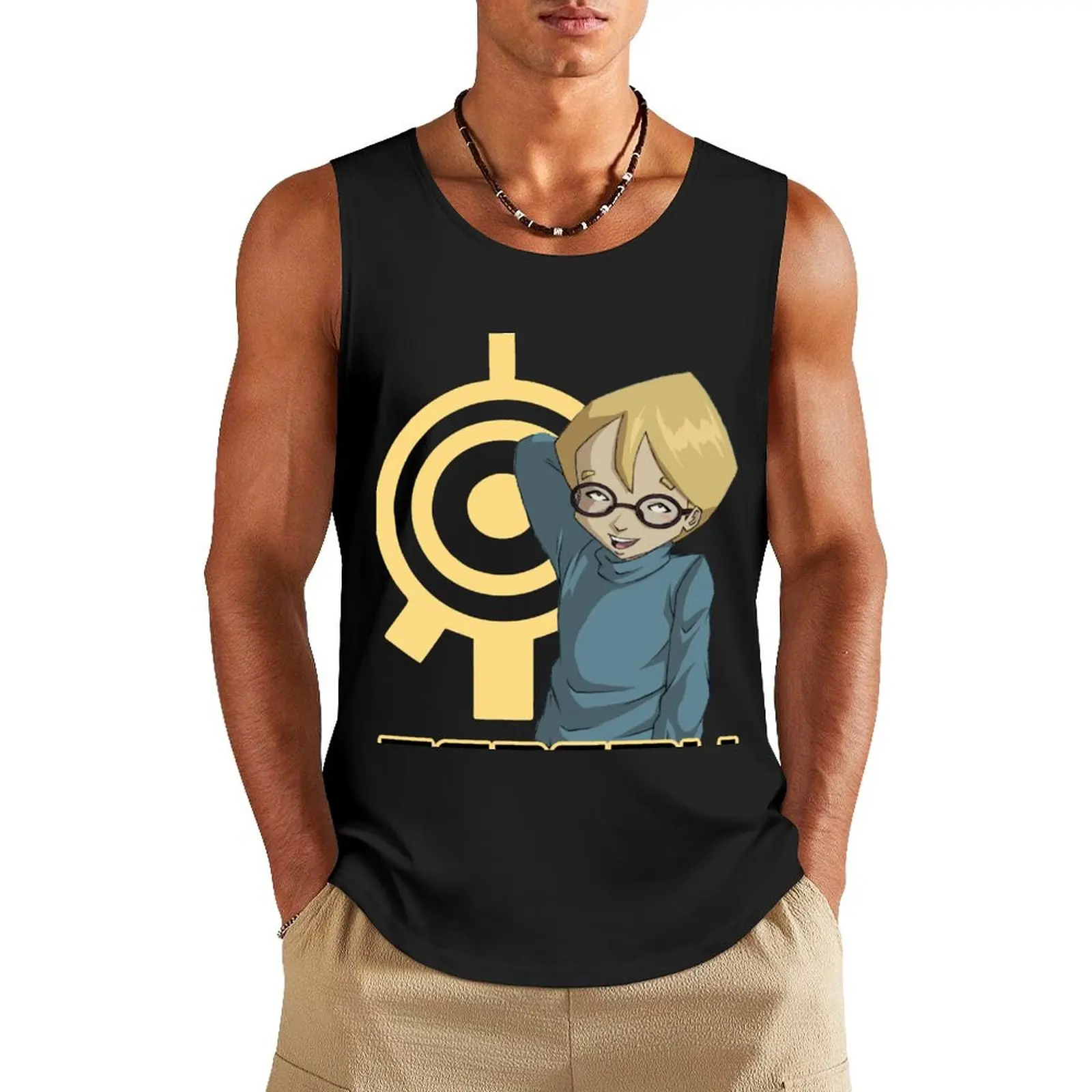 

Jeremie Tank Top T-shirt Men's gym gym clothes man Men's t-shirts