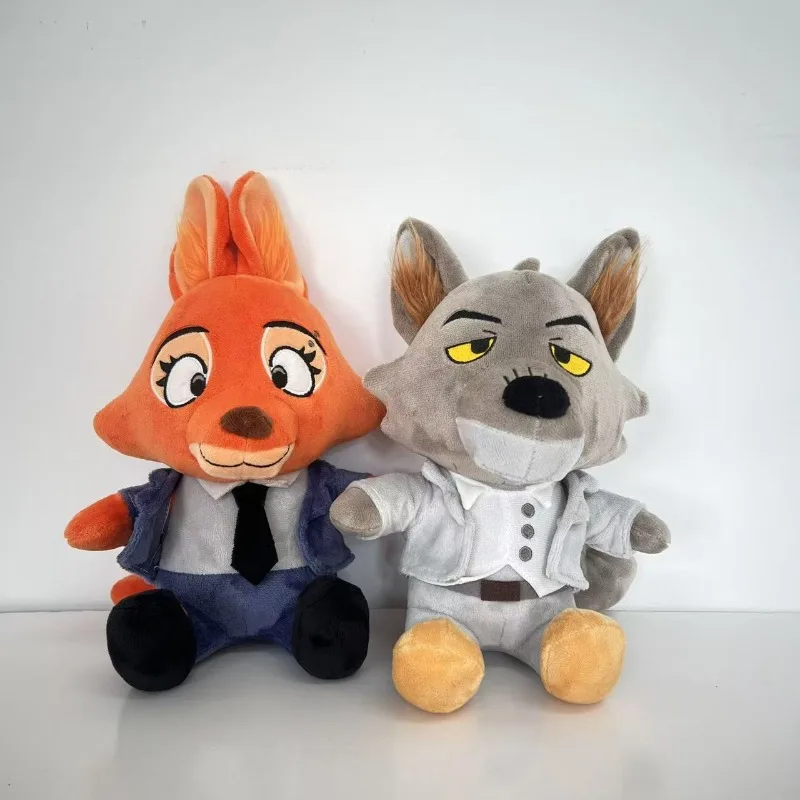 

Mischievous Duo Plush Set - Mischievous Wolf and Cunning Fox, Soft Plush Dolls! An Excellent and Funny Prank Gift for Friends!