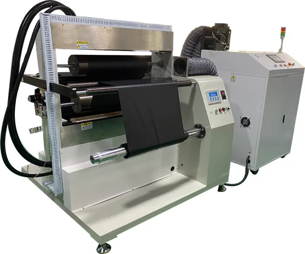 Aluminum foil film corona machine wide roll-to-roll corona surface treatment equipment system