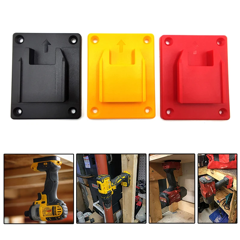 Lithium Battery Power Tool Driver Wrench Base Snap Snap Hanging Bracket For Makita/Bosch/Dewalt/Milwaukee/Ryobi 18V Battery Tool