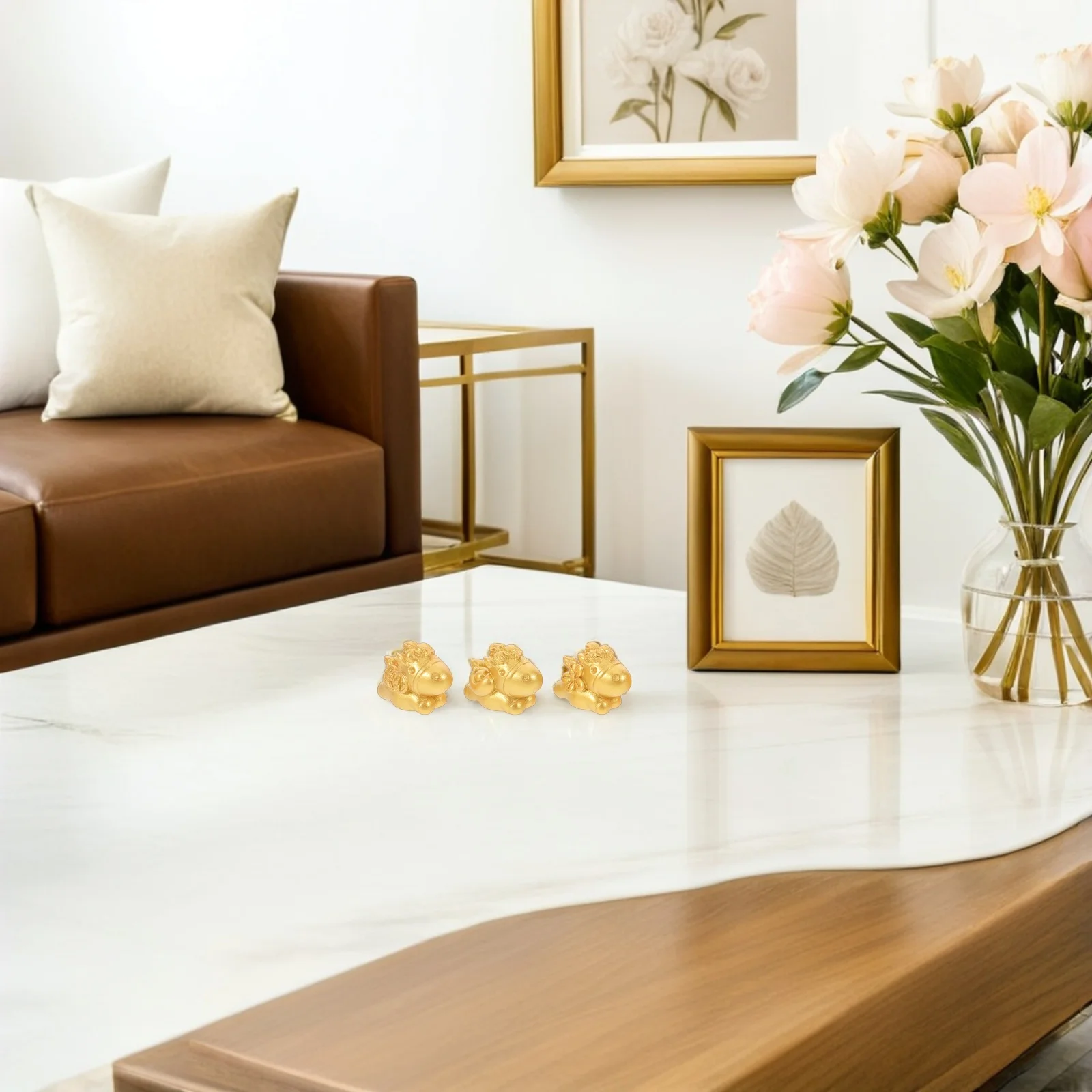 

Small Horse Ornament Modern Style Table Display Living Room Office Decor Novelty Animal Sculpture Popular Gift Idea