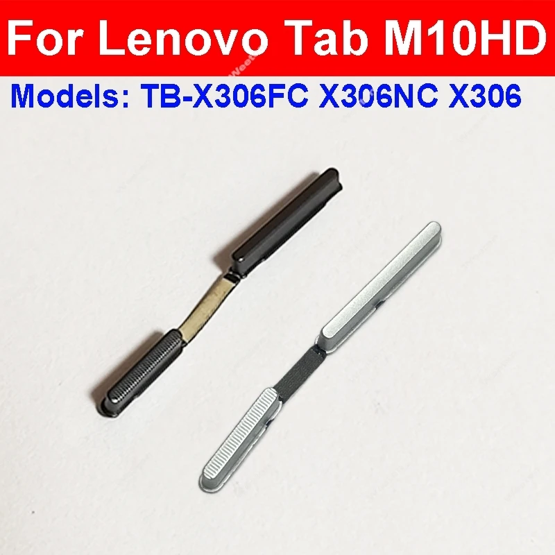 

Power Volume Side Button For Lenovo Tab M10HD TB-X306FC X306NC X306 On OFF Power Volume Button Side Keys Repalcement Parts