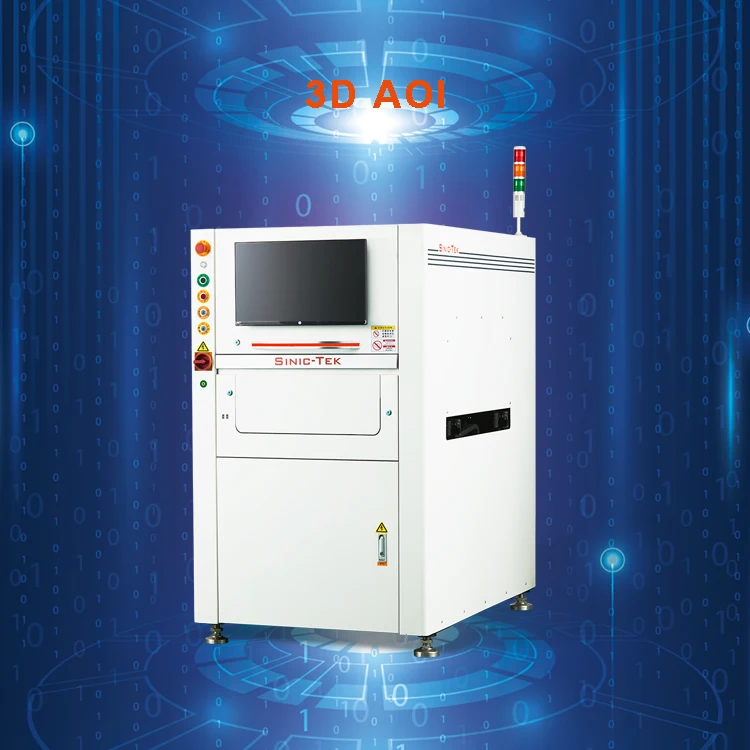 آلة smt ثلاثية الأبعاد AOl معدات التفتيش البصري الآلي SINIC-TEK A630 Aoi 3d عيوب smt aoi في الخط #2