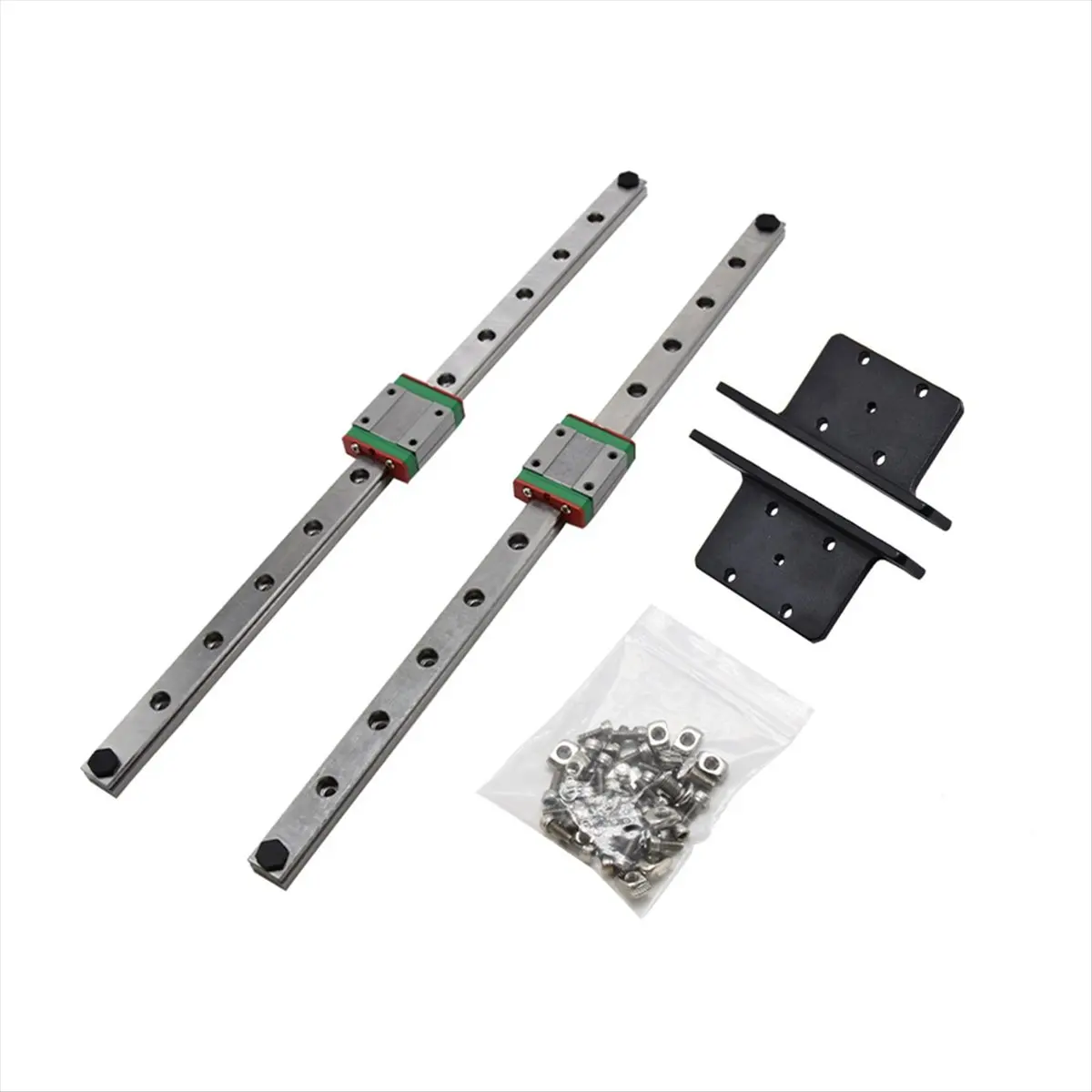 A85P For Creativity Ender3 Pro Y-Axis Dual Rail Upgrade Kit DIY Hot End Wire Slide for 3D Printer Accessories