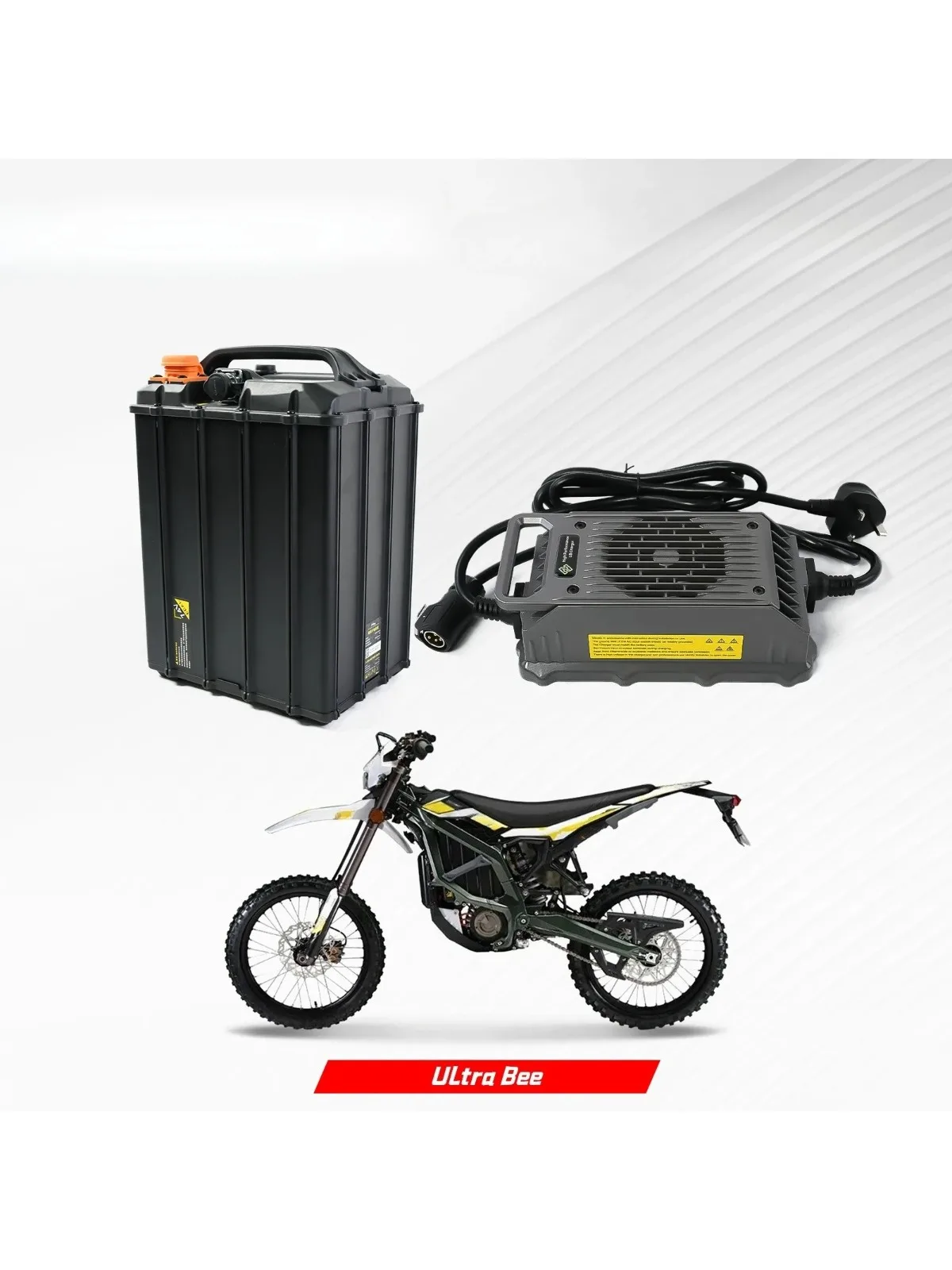 AliExpress WUNIU Motorcycles 85V15A Charger for Surron Ultra Bee 15A Fast Charging Silent Motorcycle Electric Dirt Bike UB Charging Tools