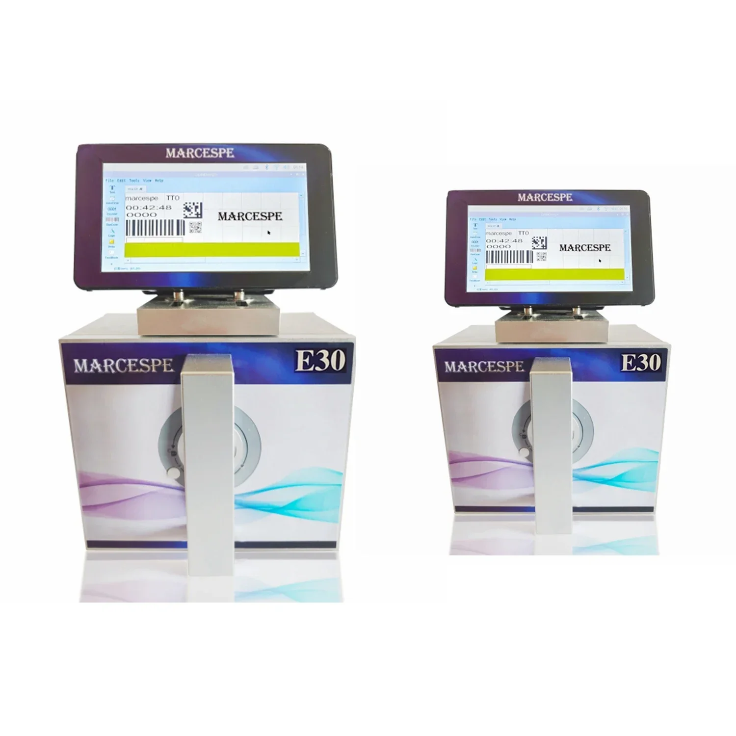 NEW Beijing  Marcespe  Hot Ink Roll Coder/ Coding Machine /Automatic Continuous Expiry Date Coder