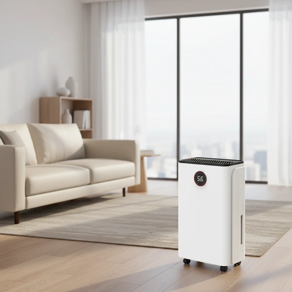 

12L Dehumidifier Digital Control Panel 21 Pint Air Dehumidifiers for Home Bedroom Electric R290 Refrigerant