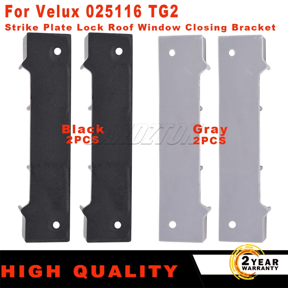 

2PCS Black/Gray/White Strike Plate Lock Roof Window Skylight Closing Bracket For Velux 025116 TG2