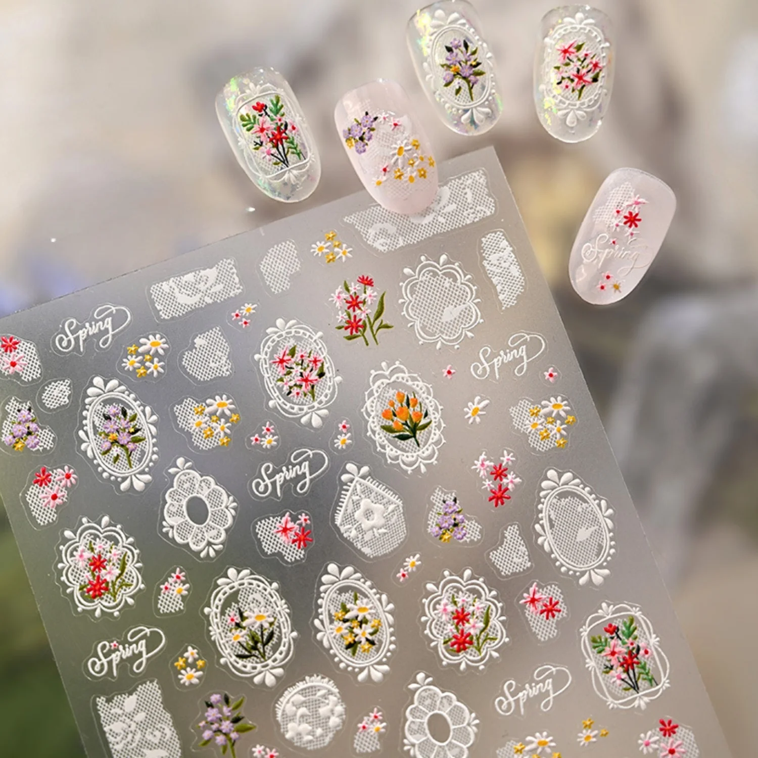 Pegatinas y Calcomanías para U - Nail Art Elegant reseña y precio
