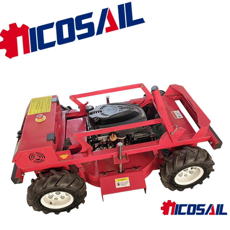 

Hot selling LB600 tracked machine lawn mower with self-propelled zero rotation remote control industrial wholesale price