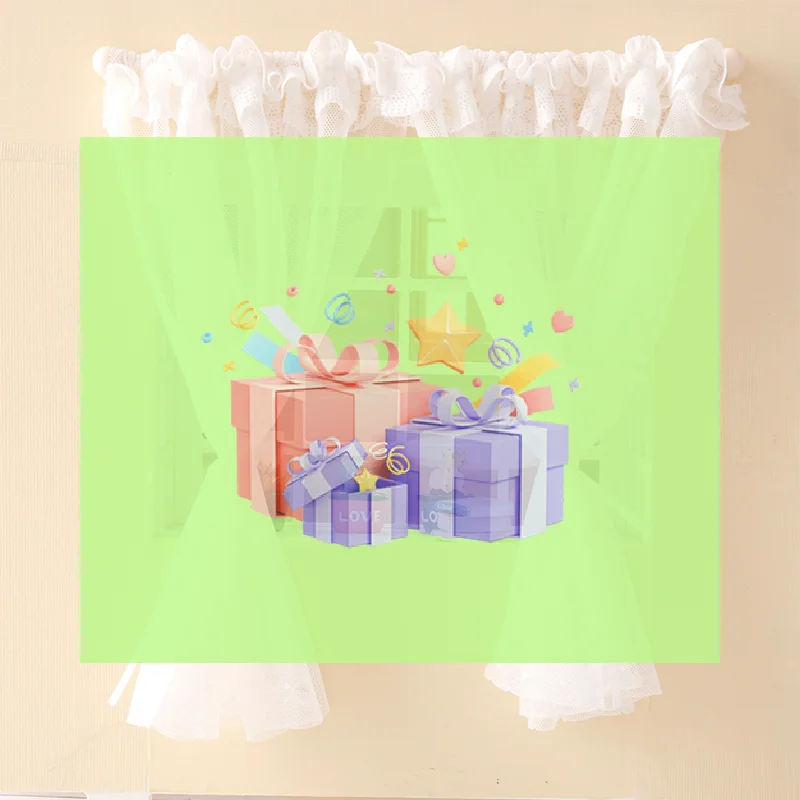 

Игрушечный кукольный домик в масштабе 1:12, миниатюрный декор мебели для спальни и гостиной с белой кружевной занавеской