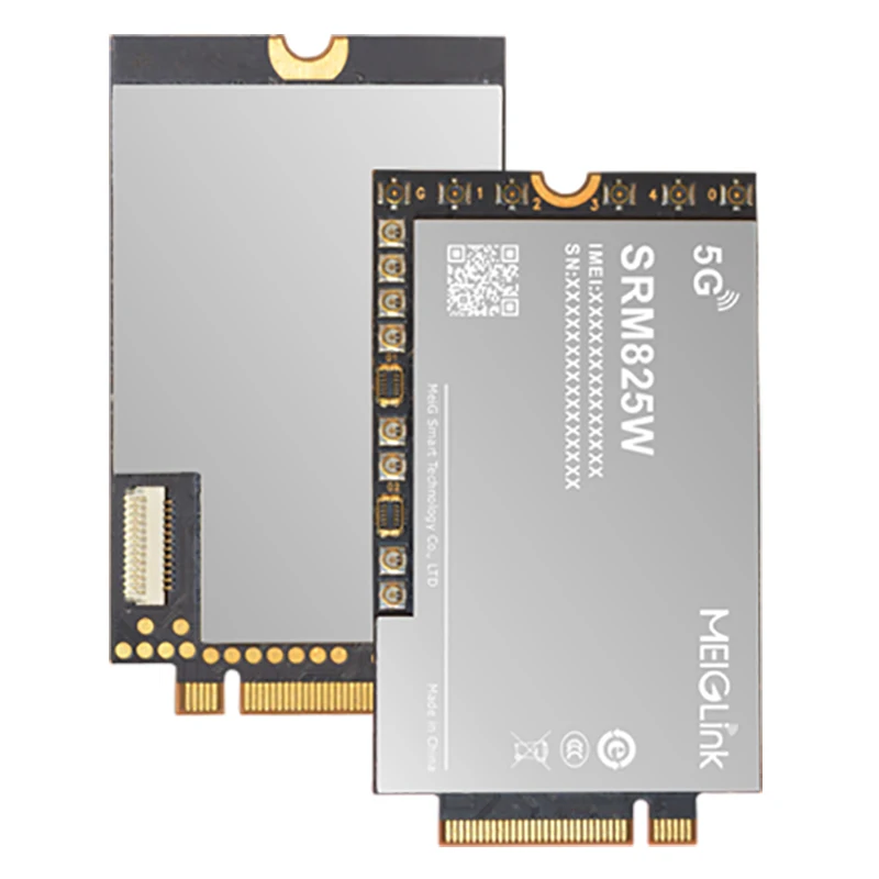 MeiG Smart SRM825W SRM825W-EU 5G M.2 NR Sub-6GHz mmwave module For Europe,Southeast Asia