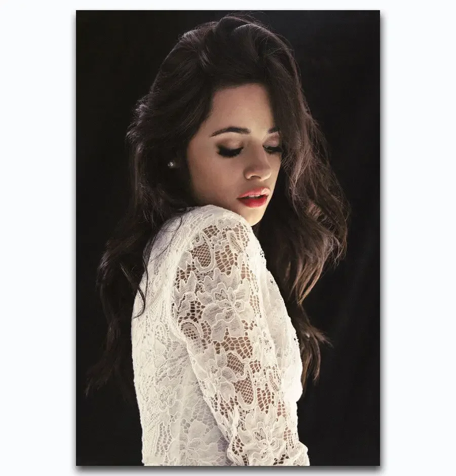 Nueva Camila Cabello Fifth Harmony, póster artístico de seda personalizado, pegatina de pared, regalo de decoración