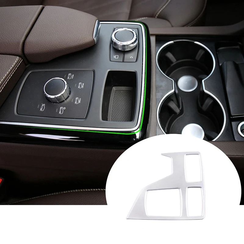 Car Control Panel Trim Center Console Cover Interior for Mercedes ML320 350 2012 GLE W166 Coupe C292 350D GL450 X166 GLS image 4