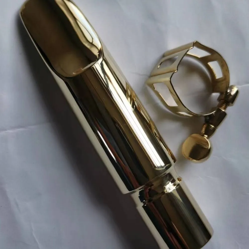 

Secondary Tenor Bare Copper Saxophone Mouthpiece Instrument Accessories #5-9