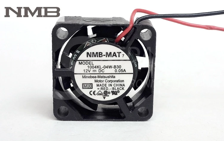 

NMB 12V 0.05A 1004KL-04W-B30 2510 25x25x10 2.5cm quiet silent mini micro cooling fans cooler