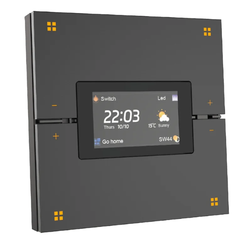 Stilvolles Smart Home Control Panel Smart Home Control Panel Wifi Tuya Smart Home Control Panel