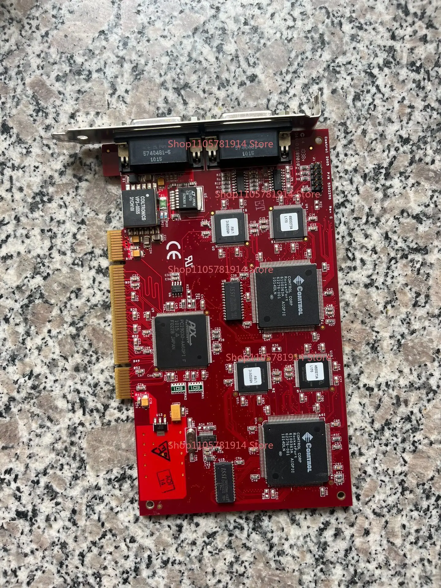 For US Comtrol 5002291G Rev C/5002290GREV B Data Collection Card, Serial Control Card