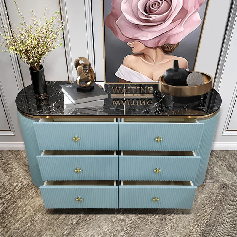 

Luxury Storage Organizer Cabinets Morden Display Fashion Entrance Showcases Cabinet Home Drawer Cajoneras Corner Furniture