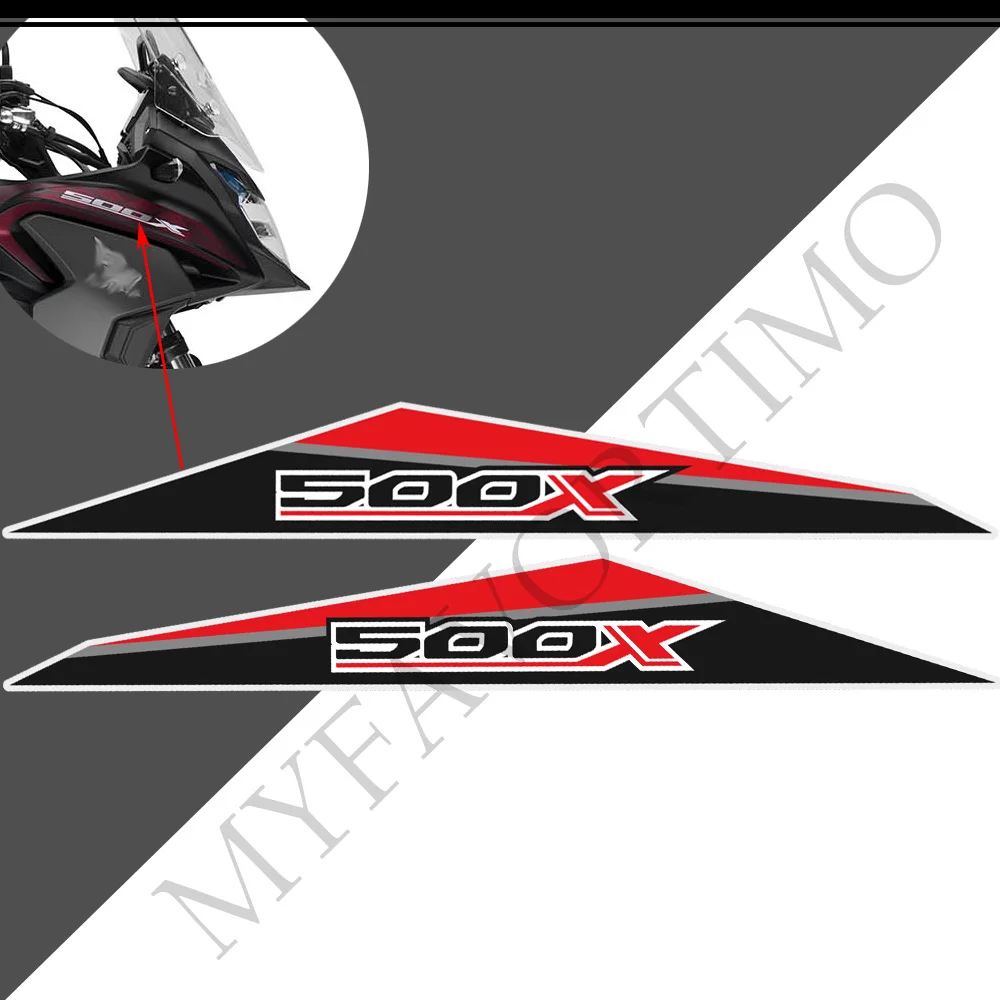 For Honda CB500X CB 500X Motorcycle Tank Pad Stickers Protector Body Fairing Panel Emblem Decals Kit 2017 2018 2019 2020 2021