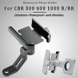 Motorcycle Phone Holder Aluminum for Honda CBR 600 F4i F4 125 150 250 300 500 600 650 929 954 1000 R/RR/F CBR1000RR Accessories