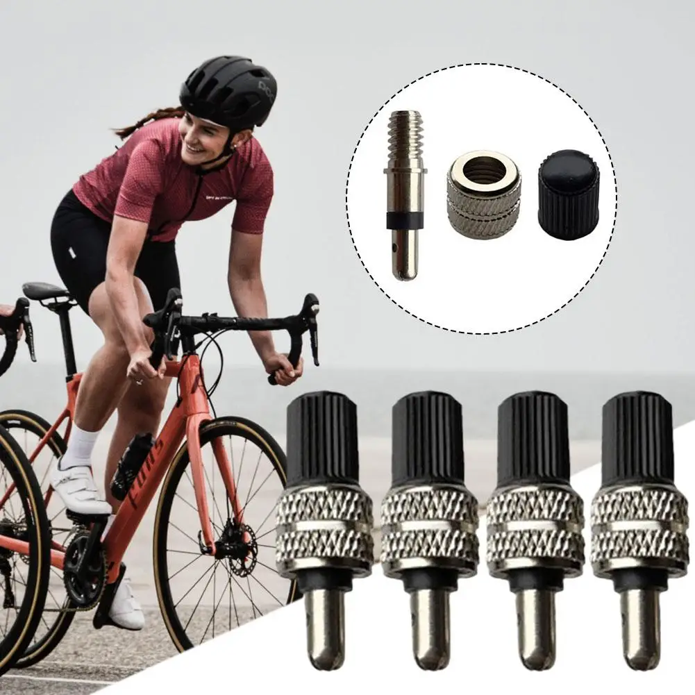 Hot Sale 10/4 Pcs Bicycle Valve Presta Core Removable Without Bicycle Tubeless Valves Tubes German German L0Y6