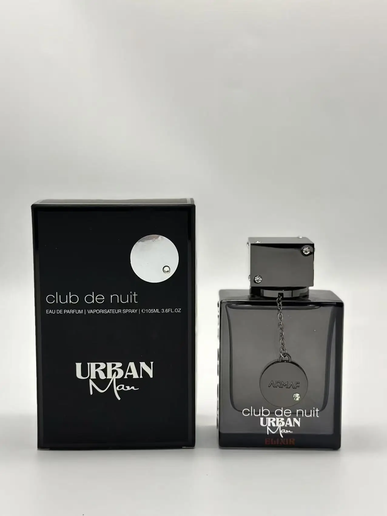 

Nuit Urban Man Eau De Parfum Spray 3.4 Oz For Men，Long-lasting alcoholic free fragrance , Unique Fragrance Thatudes Charm, Usabl