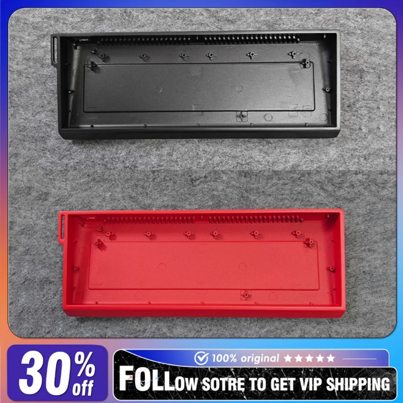 

Iblancod H60 Корпус клавиатуры Устойчивый к царапинам чехол для клавиатуры Задняя оболочка из алюминиевого сплава по индивидуальному заказу для Win60 Mad60 Wotting 60HE+