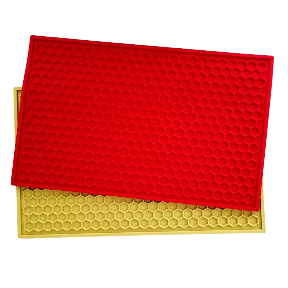 Bar Counter Mat - Barware Anti-slip, Water-proof and Heat-insulating Pad - Tea Set Water-filtering Pad - PVC Anti-slip Pad