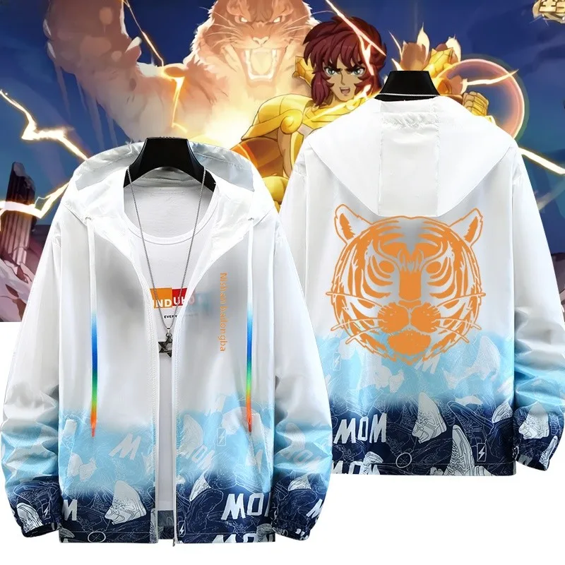 

Супертонкая летняя солнцезащитная куртка Saint Seiya для детей: Тигр Лу, Горный Король Драконов, Джет