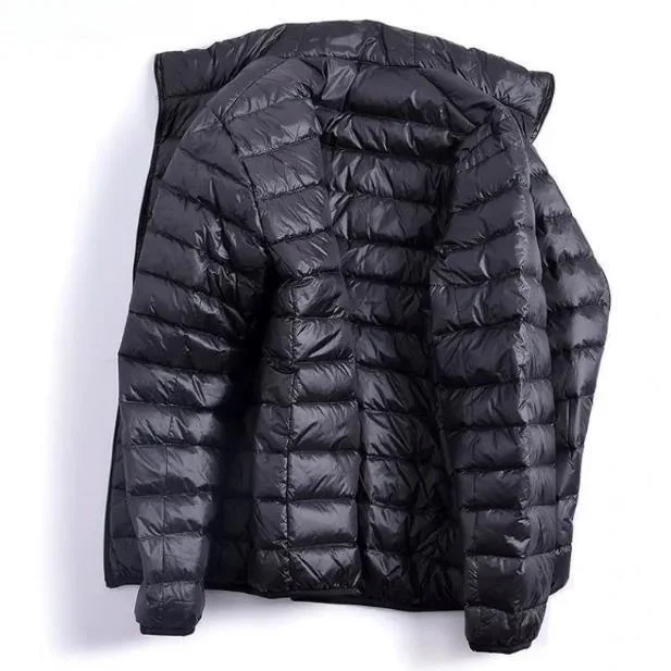 

Мужское хлопковое пальто Thiened Warm Jaet 2025 Faion Urban Sle со съемным светом и капюшоном стандартной длины