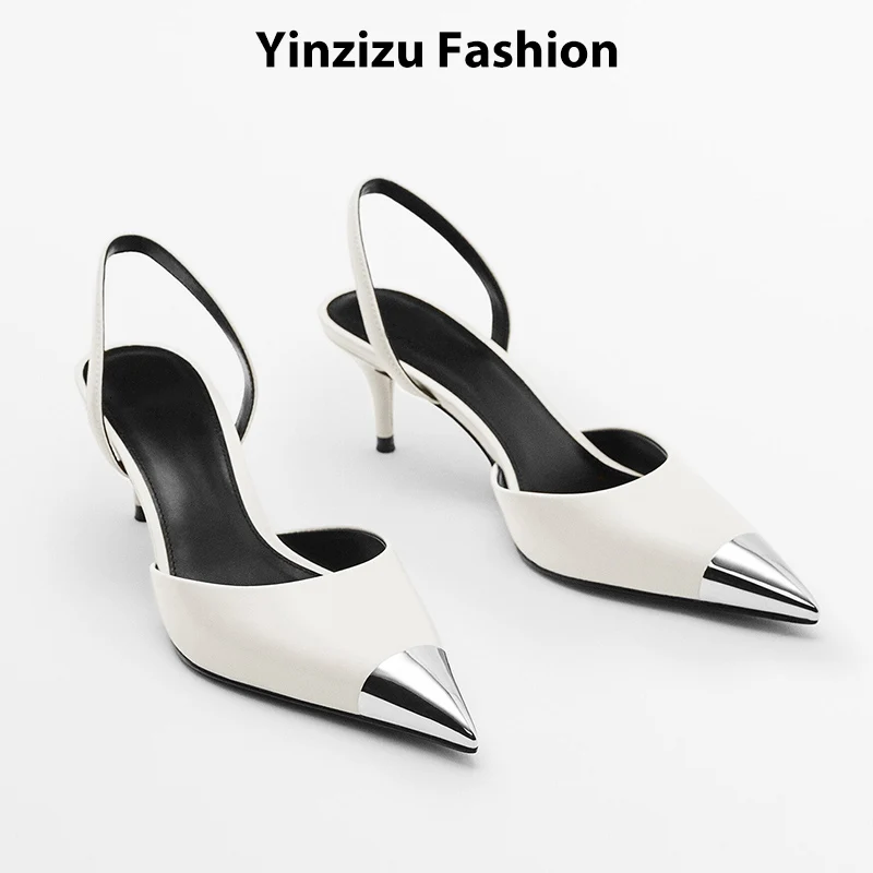 

Женская обувь, белые металлические босоножки на высоком каблуке с острым носком, женские босоножки на шпильке
