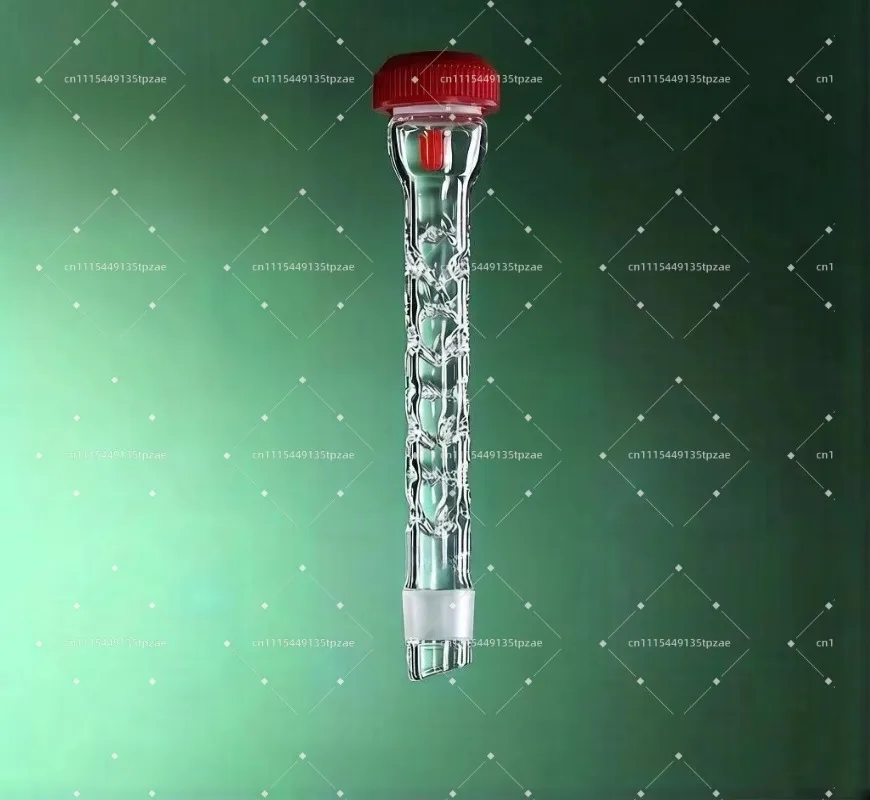 14/10 Thread Joint Vigreux Column, Hanging Thorn Micro Fractionation Column for Distillation C221410B