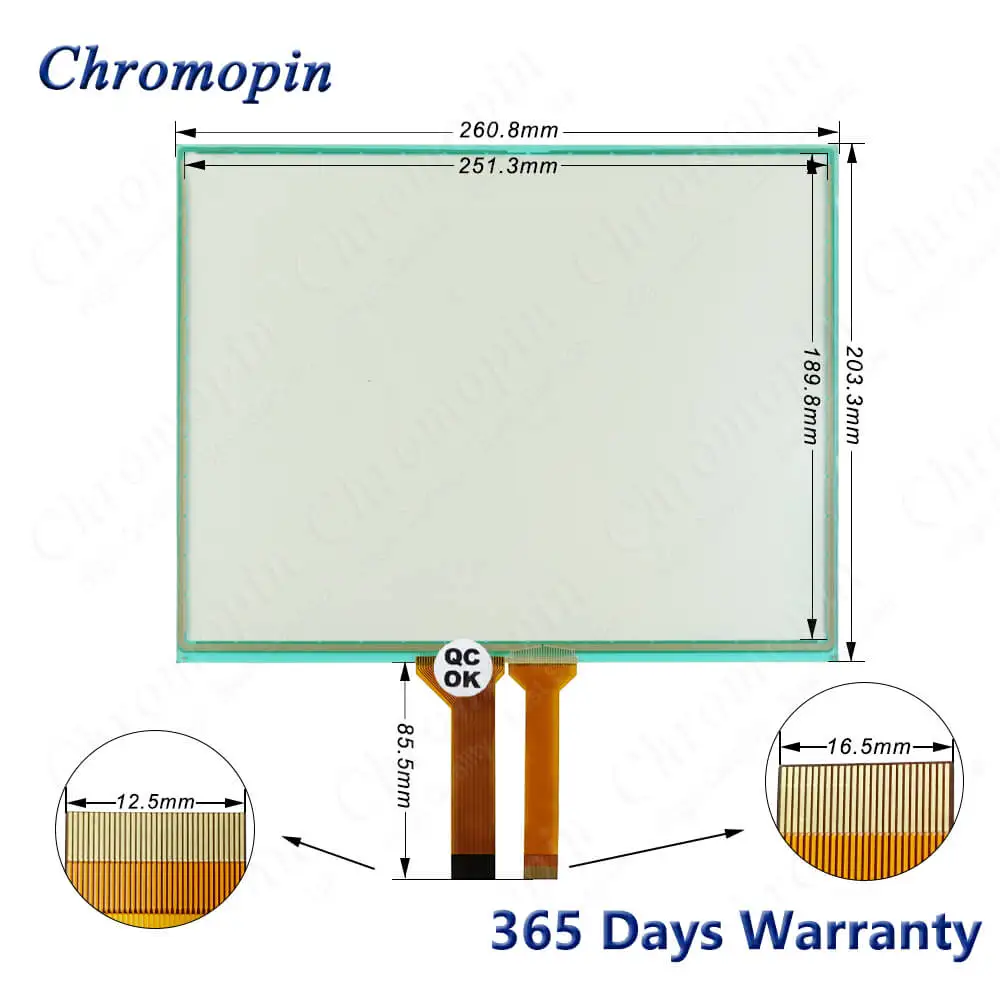 SP-5600TP pfxsp5600tpd painel de vidro da tela de toque digitador para pro-cara SP-5600TP pfxsp5600tpd touchscreen com película protetora