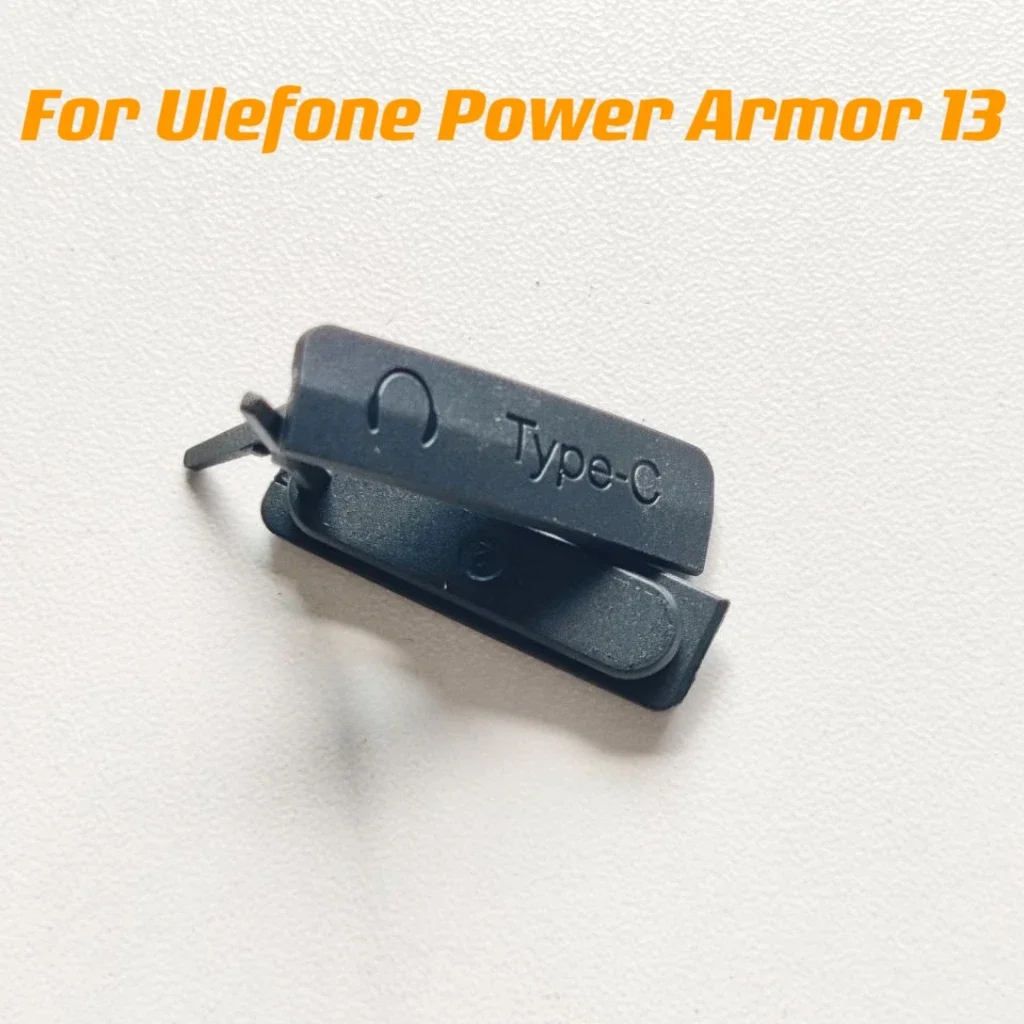 New Original Anti Dust Type-C Rubber Charge Port Plug Cover For Ulefone Power Armor 13 Cell Phone Cover Protector Parts