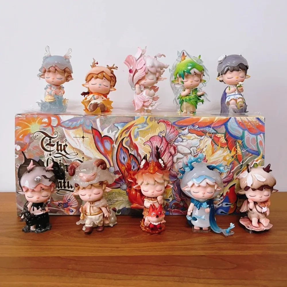 

MIMI Poem Of Nature Series слепая коробка Коллекционная модель Настольный декор Аниме Фигурки Kawaii Украшения Подарок на день рождения Игрушки Кукла