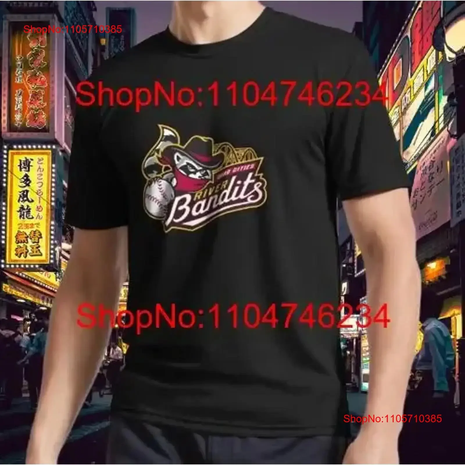 The Quad Cities River Bandits Baseball Active Logo T Shirt Funny Size S to 5XL vintage Washed Stretched graphic fashion