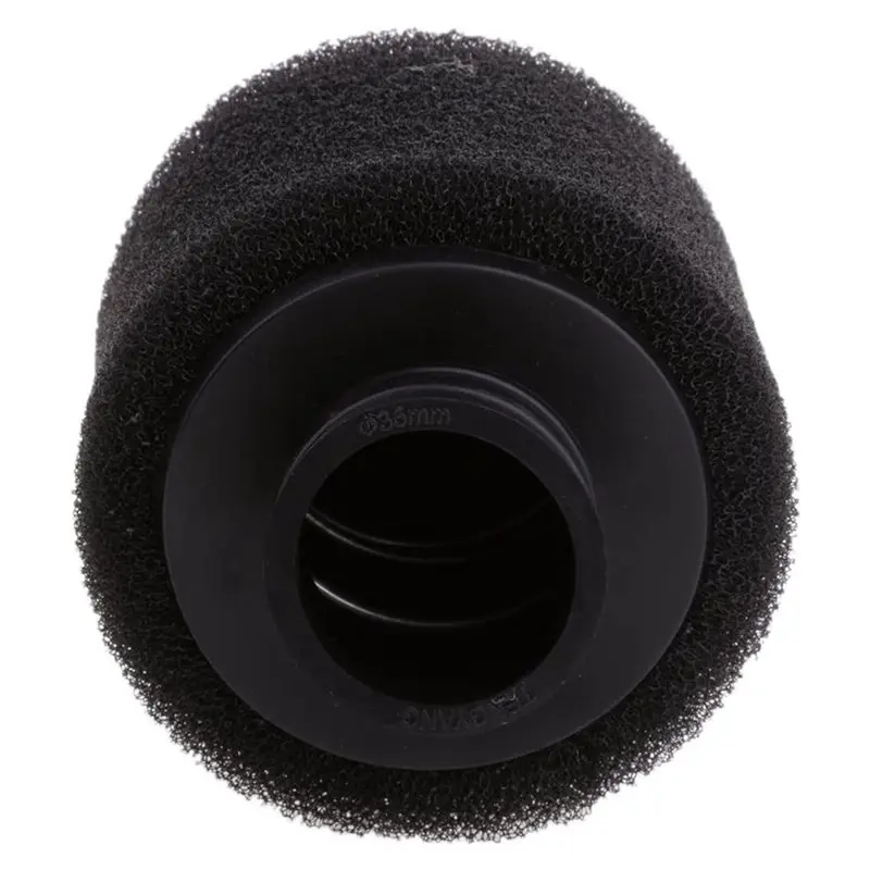 Superior-2X ATV Black Angled Foam Air Filter Cleaner For Engine Carburetor Quad Pit Dirt Monkey Bike Black 35Mm