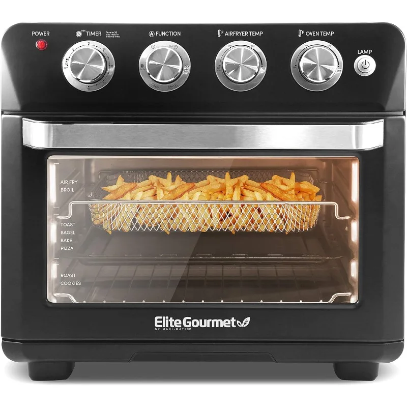 EAF9100 Maxi-Matic Electric Fryer Oven, Oil-Less Convection Oven Extra large 25L Capacity, Grill, Bake, Roast, Air Fryer