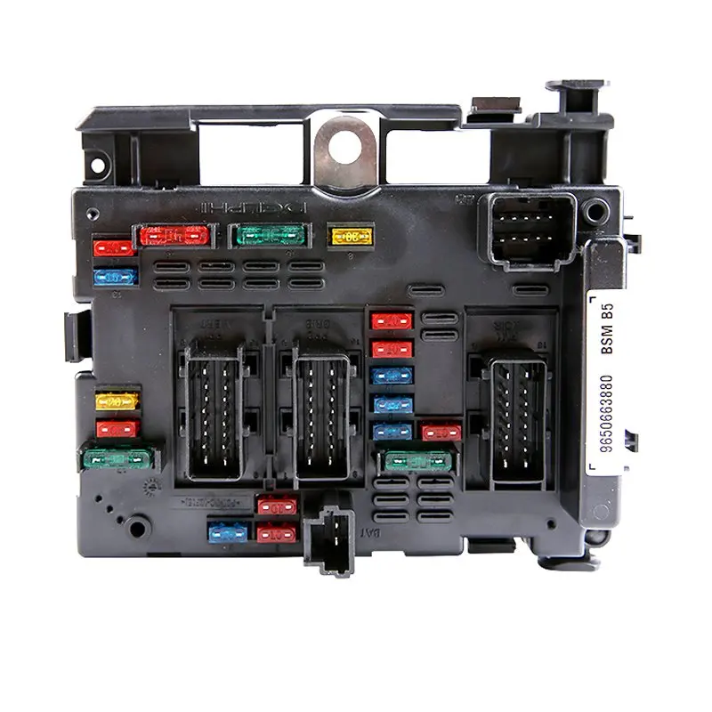 New For B5 B3 B4 BSM Control Module Fuse Box 9657608580 For Citroen C2 Peugeot 206 307 807 Partner Lancia Phedra Fiat