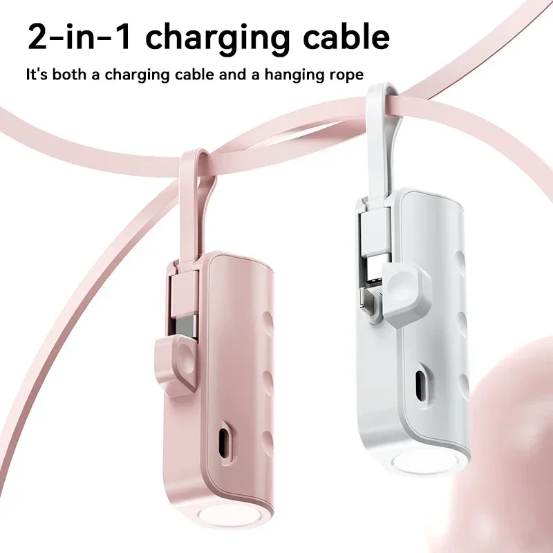 VIVO 500000mAh Mini Power Bank  Super Fast Charging Large Capacity Portable External Battery Powerbank For All Phones 2026 New