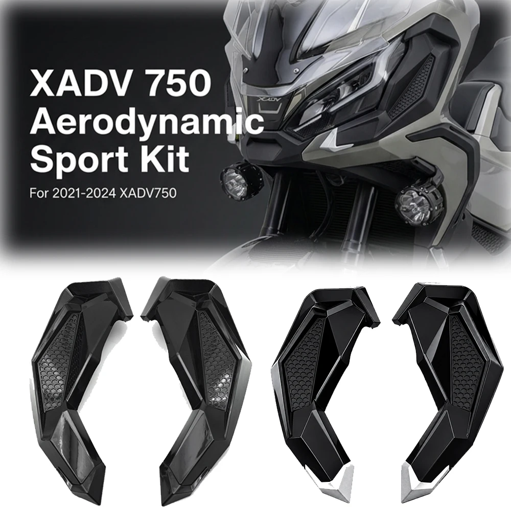 For Honda X-ADV 750 XADV750 2021–2023 2024 Motorcycle XADV 750 Front Headlight Side Protector Shell Light Decorative Trim Cover
