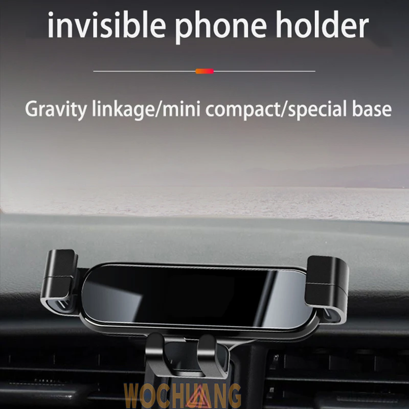 Car Phone Holder For Volkswagen Touran 2016-2022 GPS Special Gravity Navigation Mobile Bracket 360 Degree Rotating Mount Stand