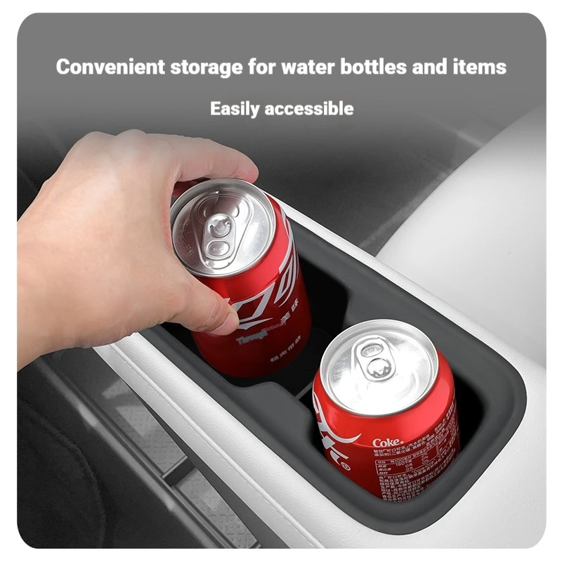It is suitable for 24 Wuling Binguo plus central control anti-slip shock-absorbing water cup sets for car beverage fixed cup hol - view 3