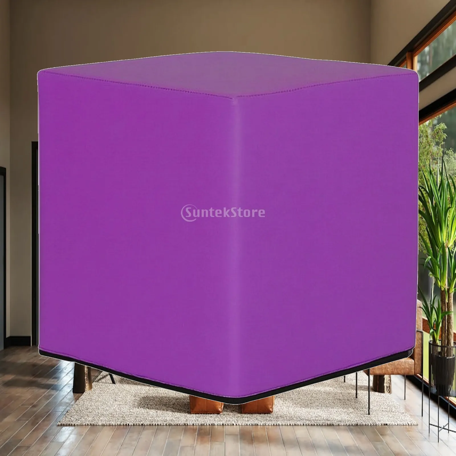 Dance Training Stool Upholstered Cube-Shaped Dance Stool Stable Low-Height for Beginners, Workout Corner, Bedroom