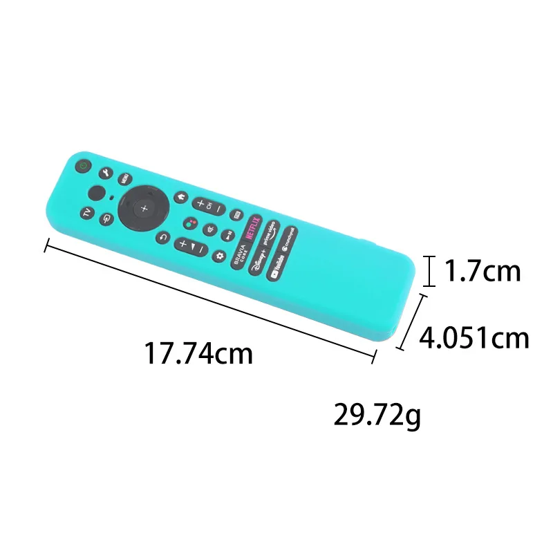 

Silicone Case , For SONY RMF-TX810U TX811U TV Remote Control Silicone Protective Cover Shockproof Anti-drop Anti-scratch