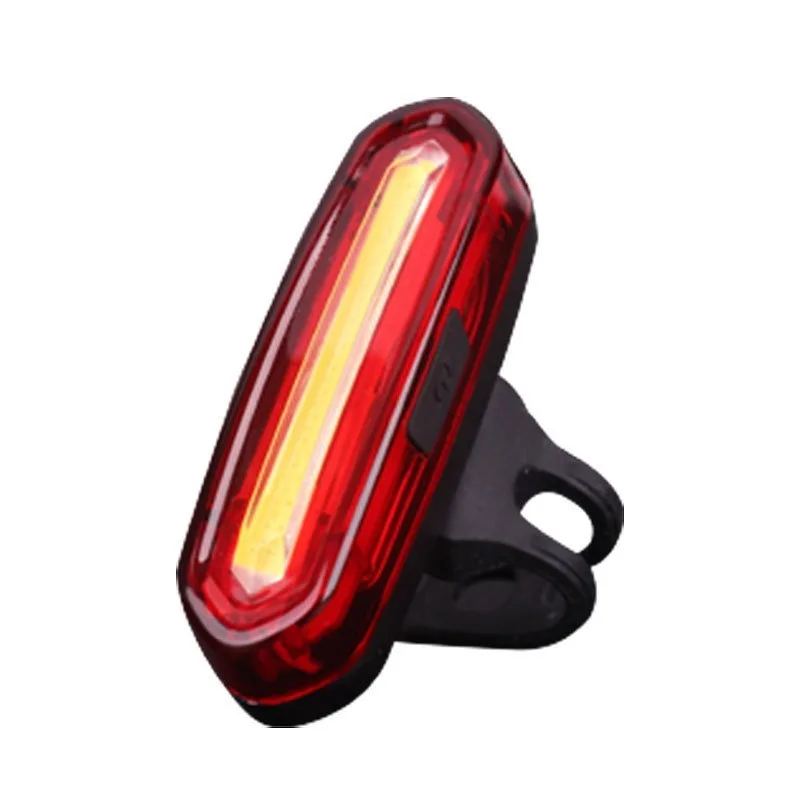 Imagem -03 - Night Cycling Tail Light Destaque ao ar Livre Carregamento Usb Luz Única Mountain Bike Led Warning Light Acessórios de Bicicleta