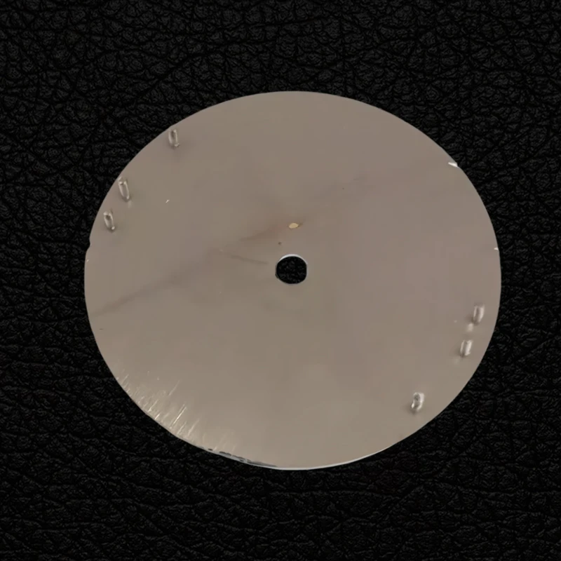 NH35 28.5mm Dial, Roman Scale Spiral Disc Green Luminous for NH35/NH36/4R/7S Caliber, Watch Modification Accessories